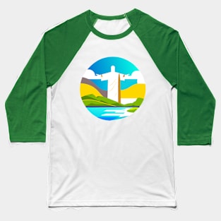 Christ the Redeemer Baseball T-Shirt